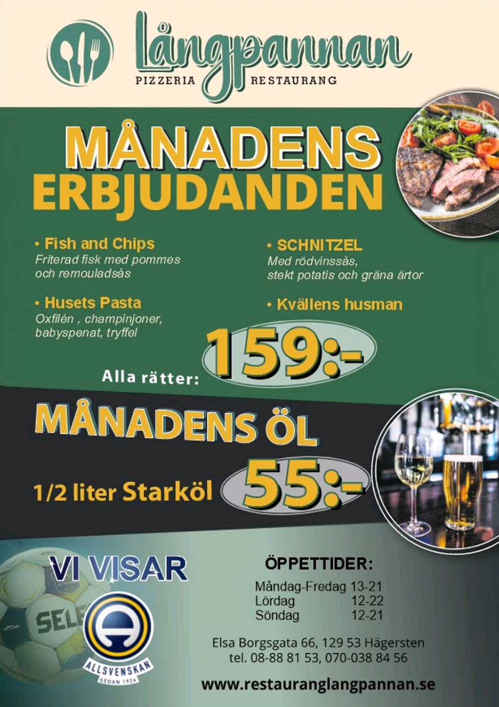 Kommande event på Mias kök