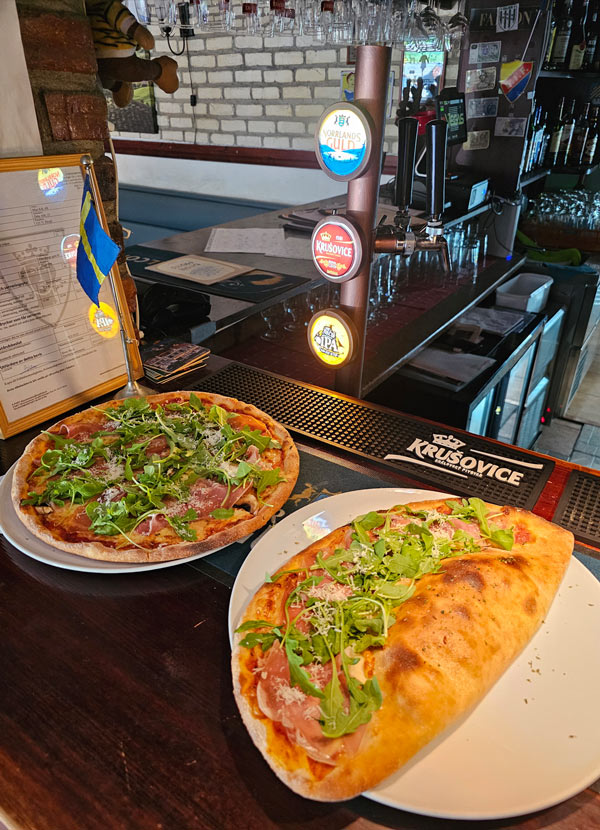 Rätter på restaurangen